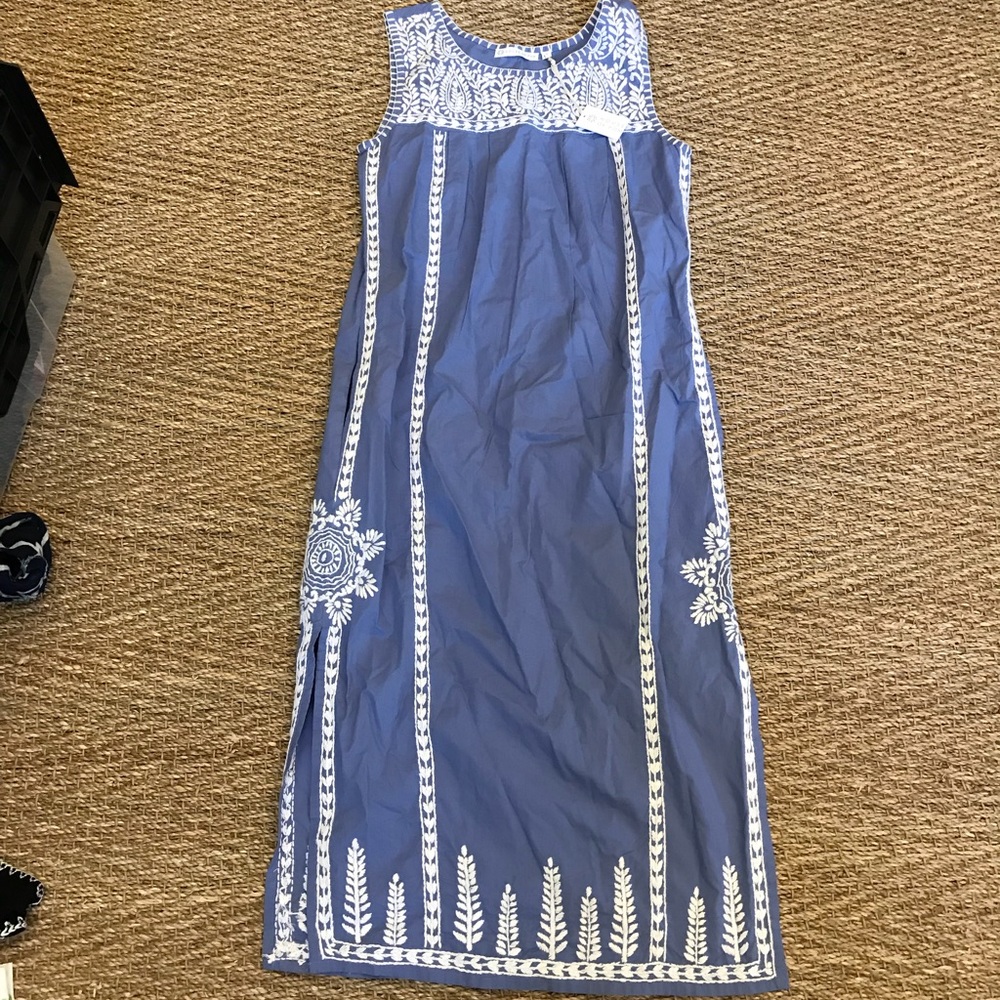 Midi length embroidered caftan NWT by Pomegranate